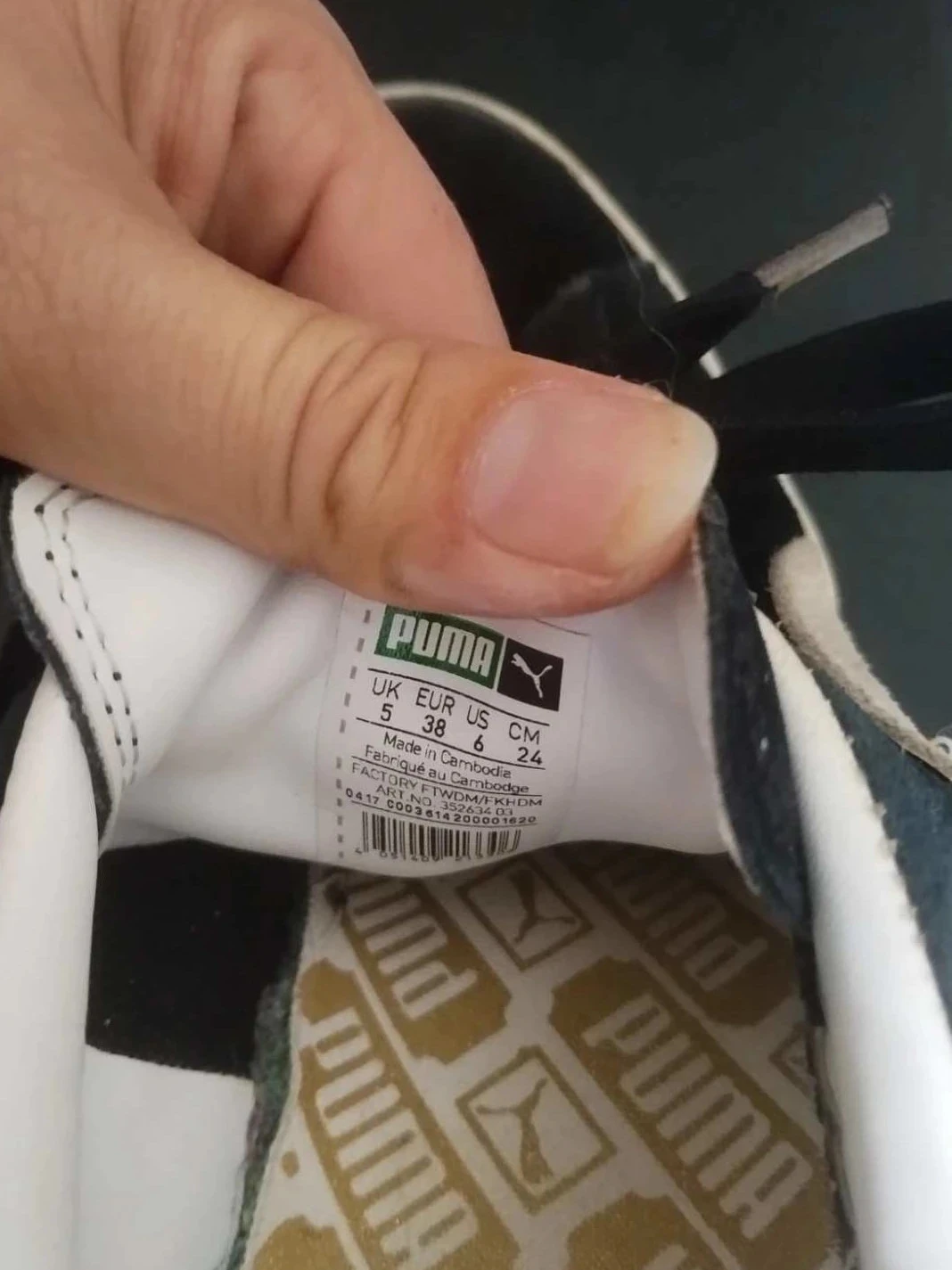Tênis feminino Puma preto P39 – photo 6